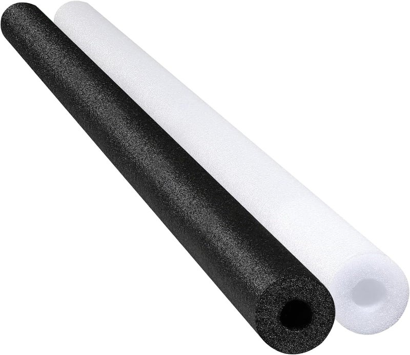 Chochkees Floating Pool Noodles Foam Tube 2-Pack, Thick Hollow Noodles for Floating in The Swimming Pool, 52" Inches Long - Image 1